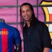Ronaldinho will be able to watch his son in Barcelona colours