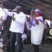 Bawumia addressing supporters at the final NPP rally in Kumawu