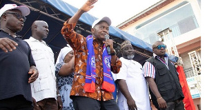 He was addressing a rally at Kumawu in the Ashanti Region on Sunday