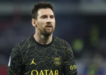Barcelona previously cited financial obstacles posed by La Liga regulations as a reason for Lionel Messi's departure to PSG in 2021. / Jean Catuffe/GettyImages