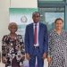 (L-R): Mr. Musa Imam of ERERA, Mrs Aissatou Ba of the EGDC, ERERA’s Regulatory Council Member, Mr. Aly Mar Ndiaye, the Director of the EGDC, Ms Sandra Oulate Fattoh and Mr. Uwem Thompson of ERERA.
