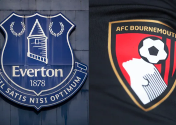 Everton and Bournemouth's club badges / Joe Prior | Visionhaus / Getty Images