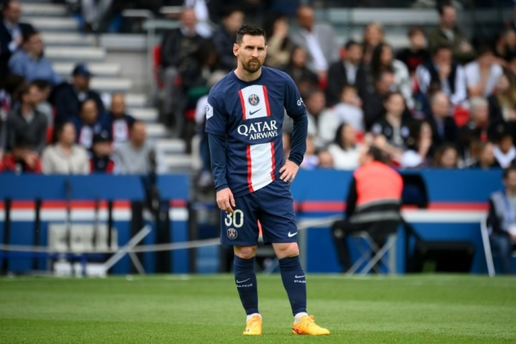 Messi sat out last weekend's win at Troyes. AFP