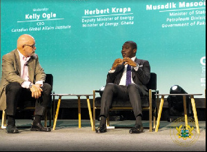 Herbert Krapa spoke about how the turmoil in global energy affects Ghana