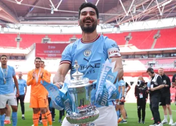 Man City are two thirds of the way to winning the treble
