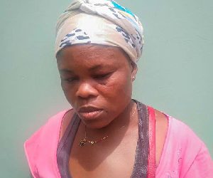 Faustina Naana Eshien was arrested for selling unwholesome food for public consumption