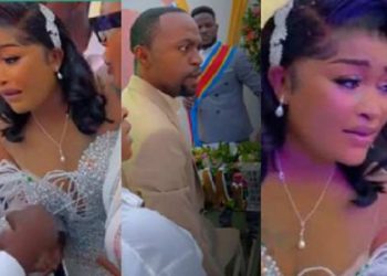 The bride's wedding was disrupted by her ex-lover