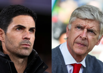 Arteta played under Wenger before also becoming Arsenal manager |