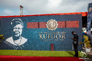Theresa Kufuor died on October 1