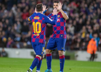Lionel Messi and Luis Suarez starred at Barcelona together for six seasons