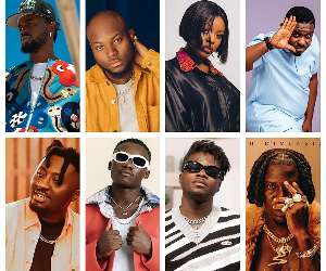 Some Ghanaian musicians who released monster hits in 2023