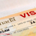 File photo of Canada visa