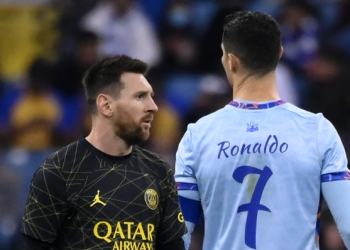 Lionel Messi and Cristiano Ronaldo faced off in an exhibition match earlier this year