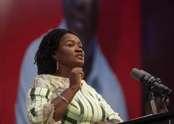 Professor Naana Jane Opoku-Agyemang, the 2020 running mate of NDC flagbearer John Mahama