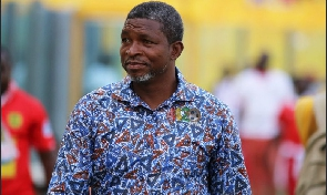 Head coach of Nsoatreman Football Club, Maxwell Konadu