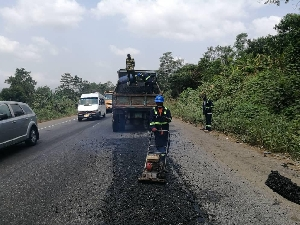 The amount is dedicated to fixing deteriorated roads across the country