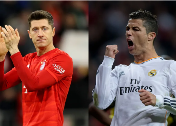 Robert Lewandowski and Cristiano Ronaldo were both at the sharp end of imperious club sides / Alexander Hassenstein/Bongarts/Getty Images | Gonzalo Arroyo Moreno/Getty Images