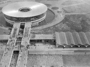 Trade Fair Centre, Accra-Ghana designed by Vic Adegbite, Jacek Chyrosz & Stanislaw Rymasze­wski