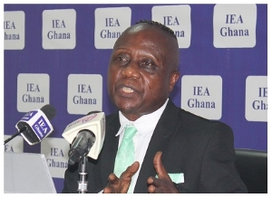Dr. John Kwakye, Director of Research at the Institute of Economic Affairs