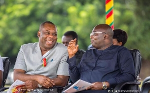 Energy Minister, Dr. Matthew Opoku Prempeh and Dr Mahamudu Bawumia