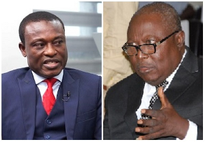 Kissi Agyebeng and Martin Amidu, Former Special Prosecutor