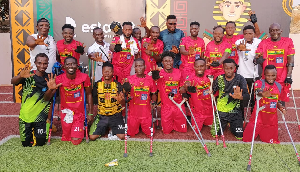 Ghana's Amputee Football Team