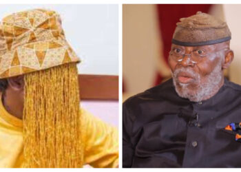 Anas Aremeyaw Anas (left) and Dr. Nyaho Nyaho-Tamakloe