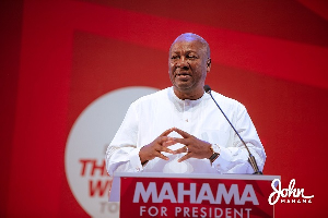 John Dramani Mahama, former President of Ghana